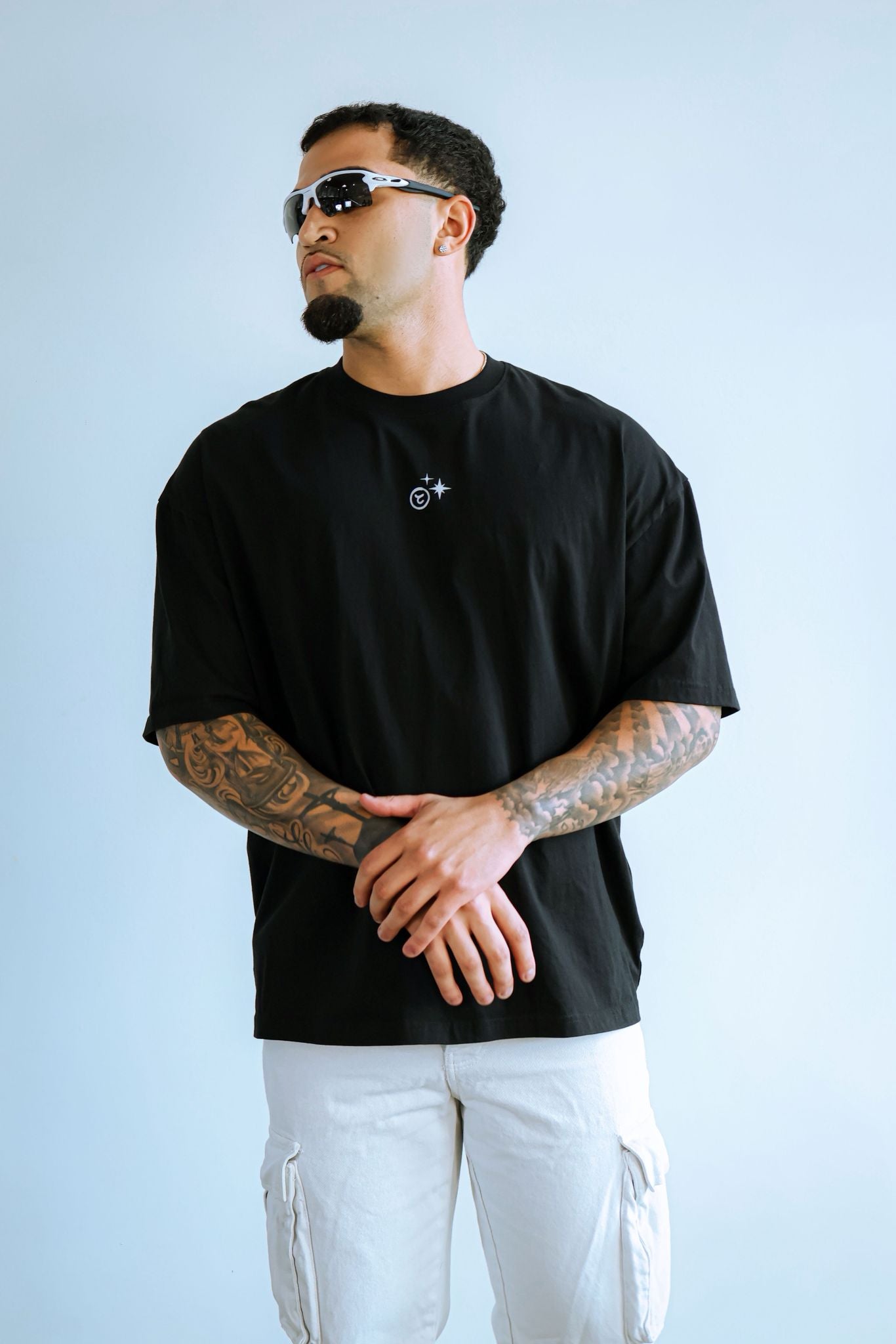 Sete Tee Black and White