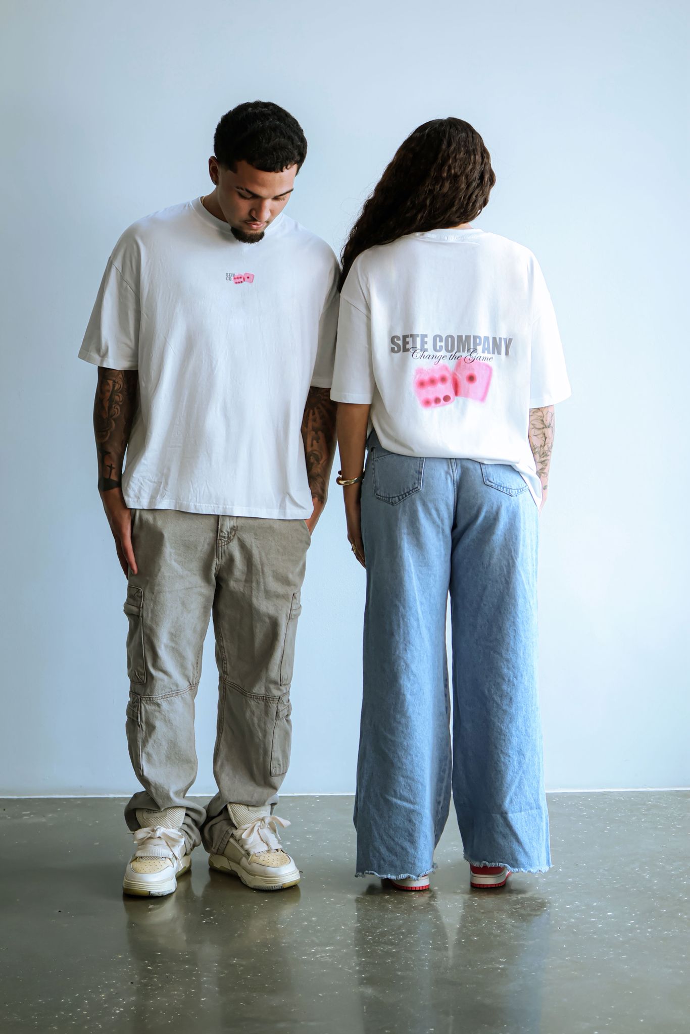 Change The Game Tee White