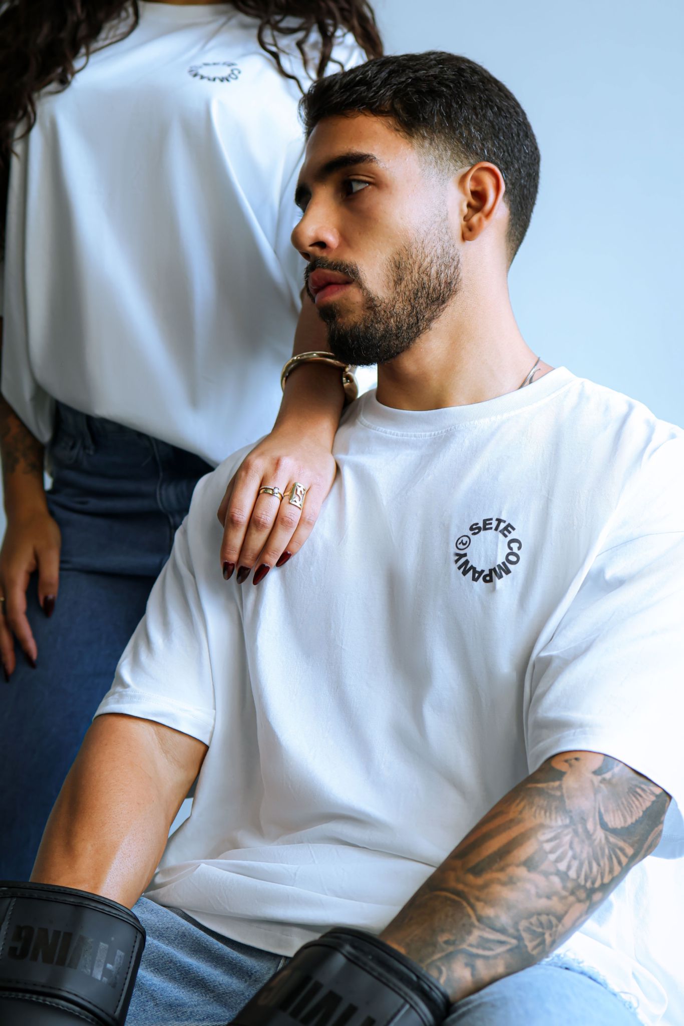 Beat The Mirror Tee White