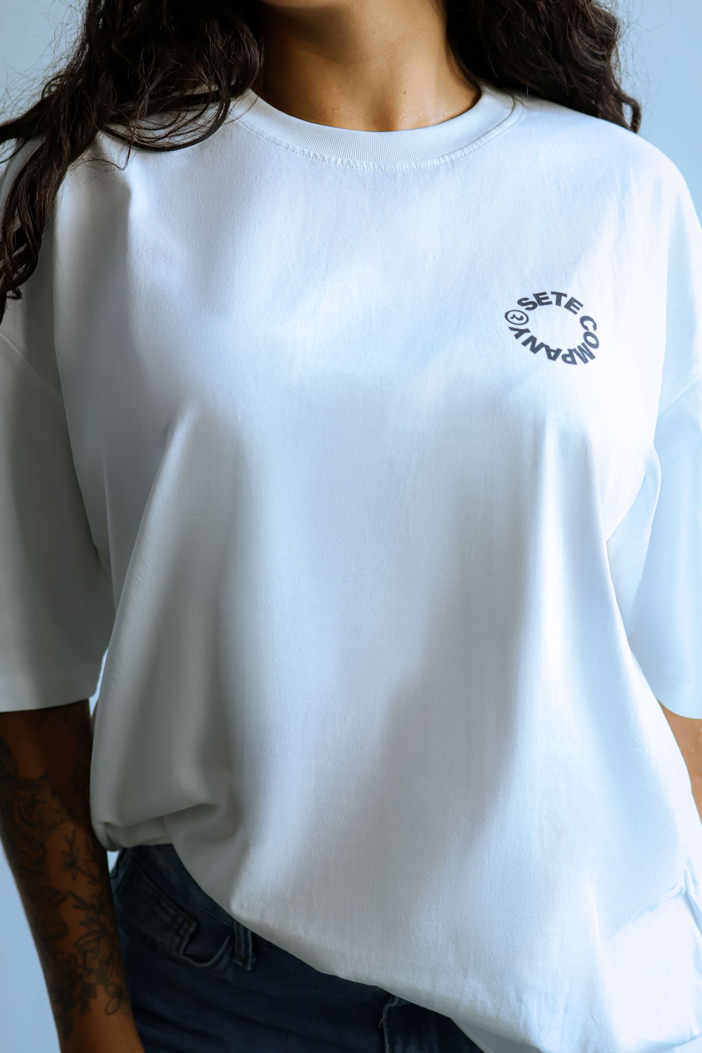 Beat The Mirror Tee White