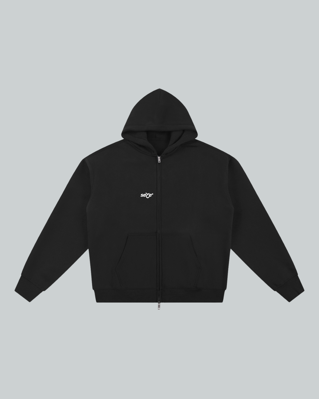 24/7 Zip Up Black