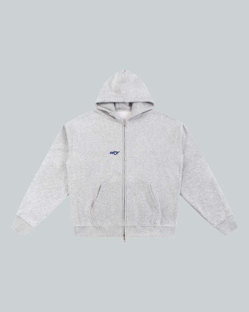 24/7 Zip Up Gray