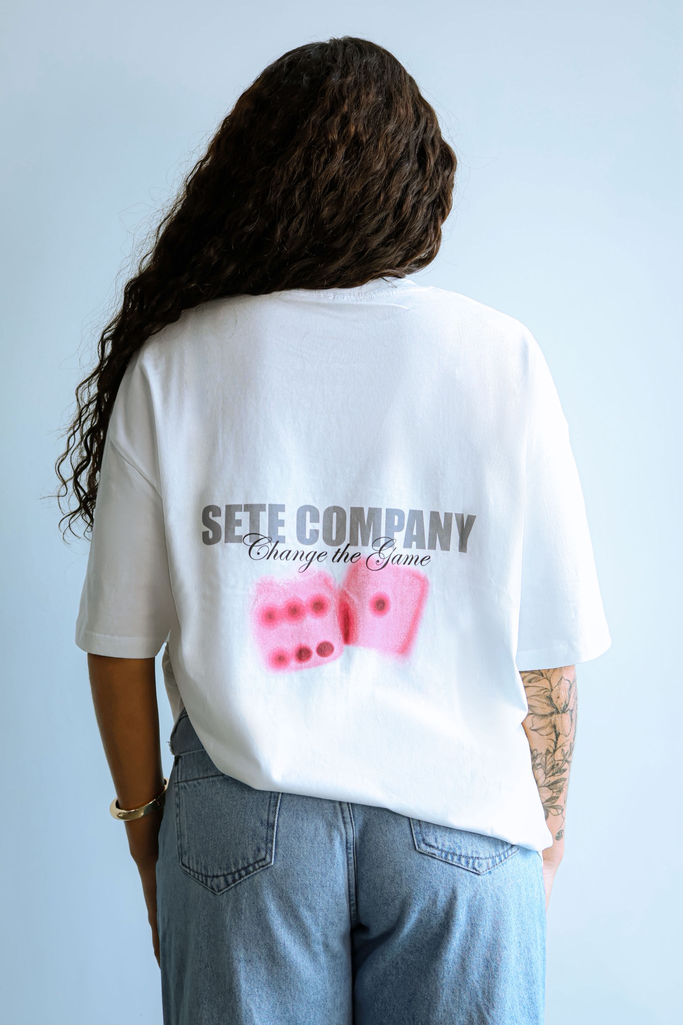 Change The Game Tee White