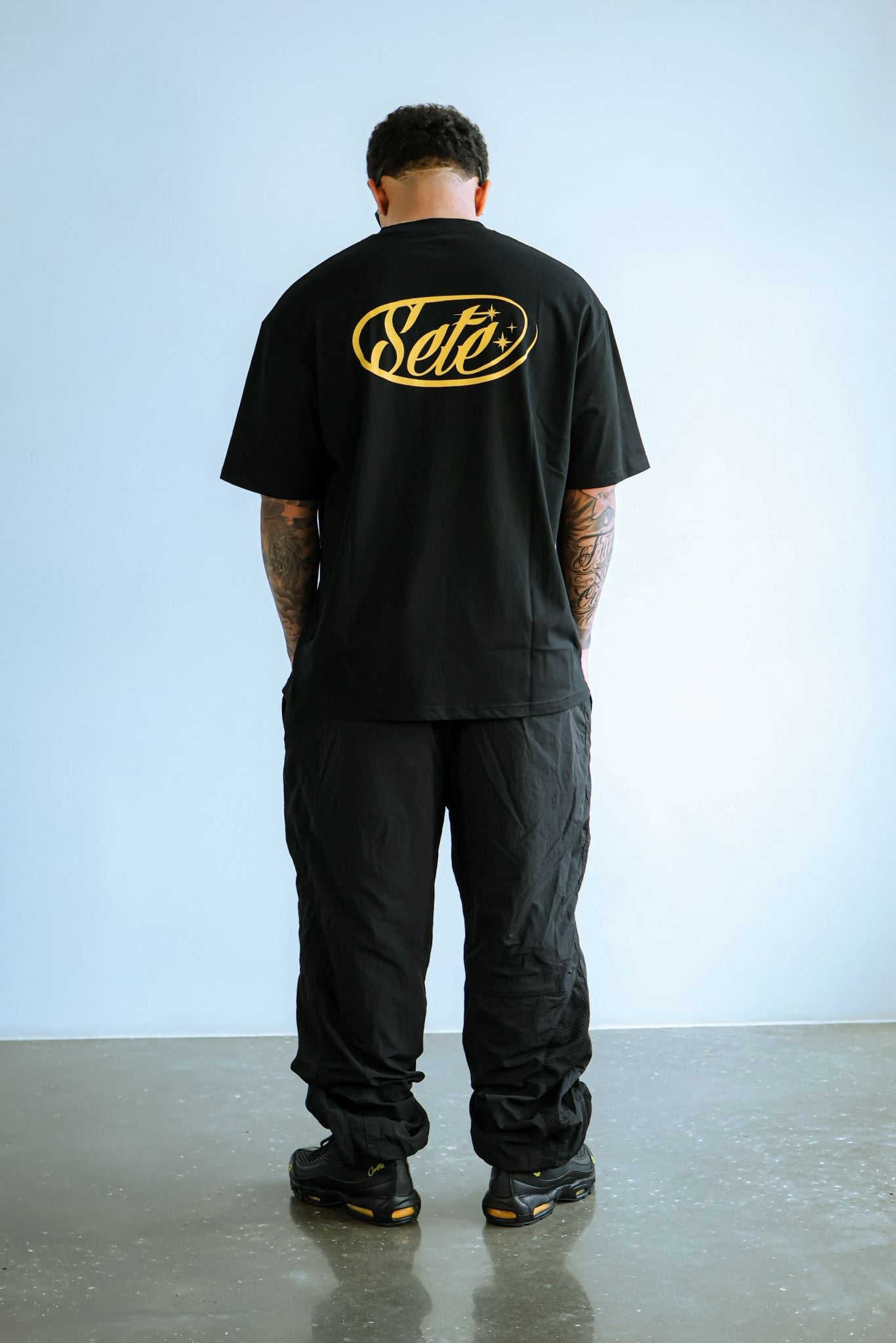 Sete Tee Black and Yellow