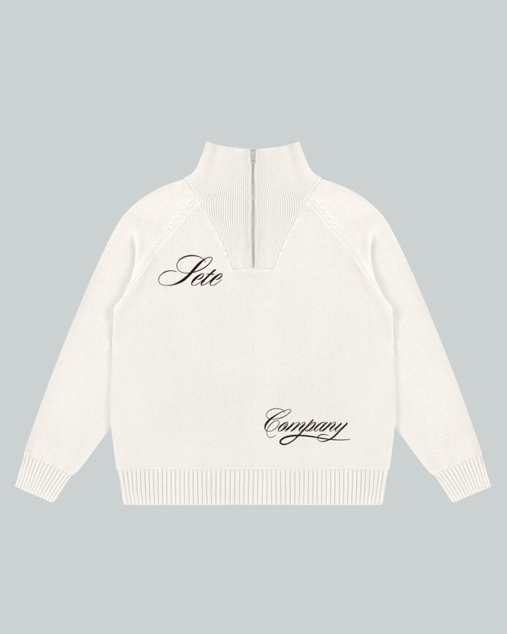 Knit Sweater White
