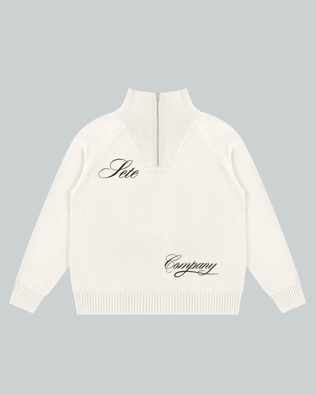 Knit Sweater White