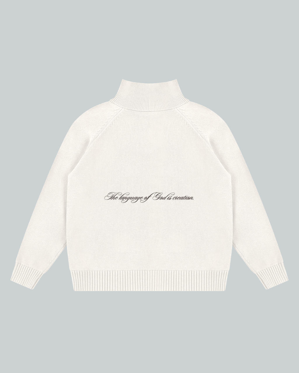 Knit Sweater White