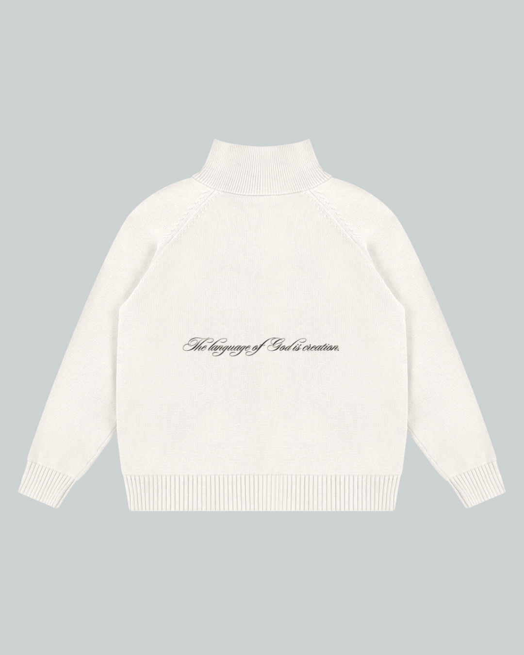 Knit Sweater White