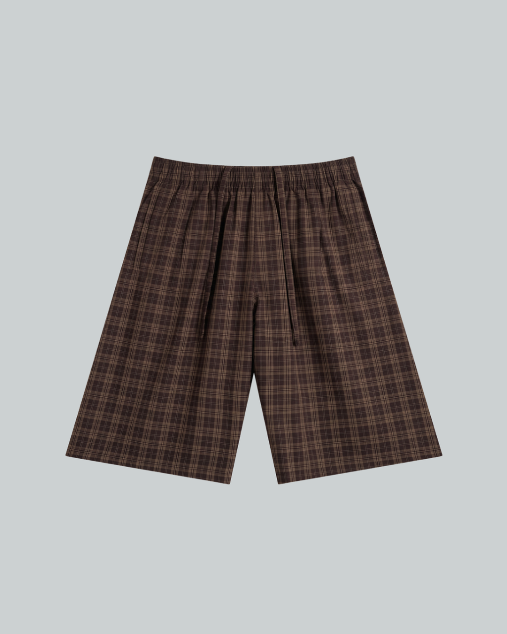 Plaid Wide Shorts
