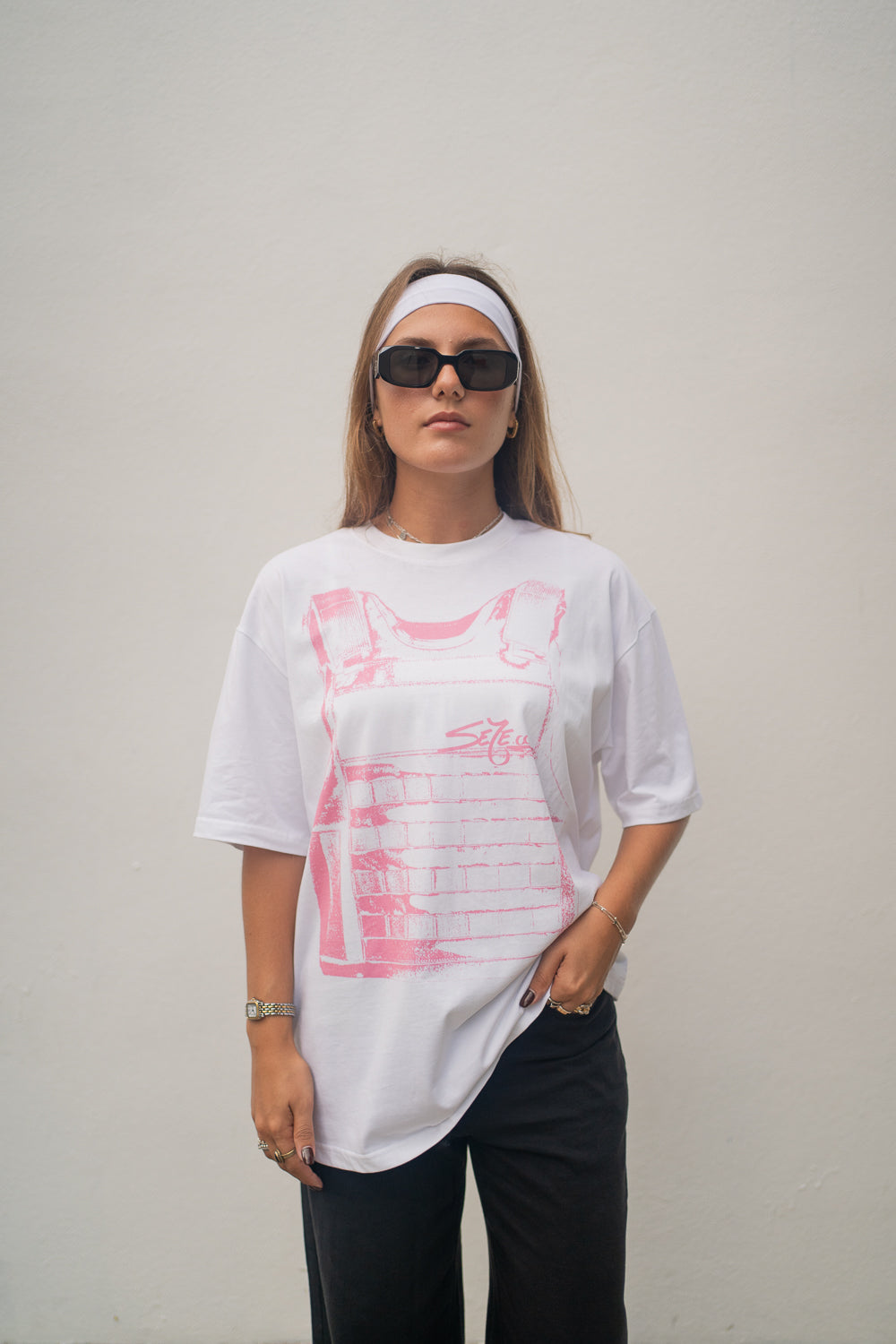 Bulletproof by Sete Tee Pink