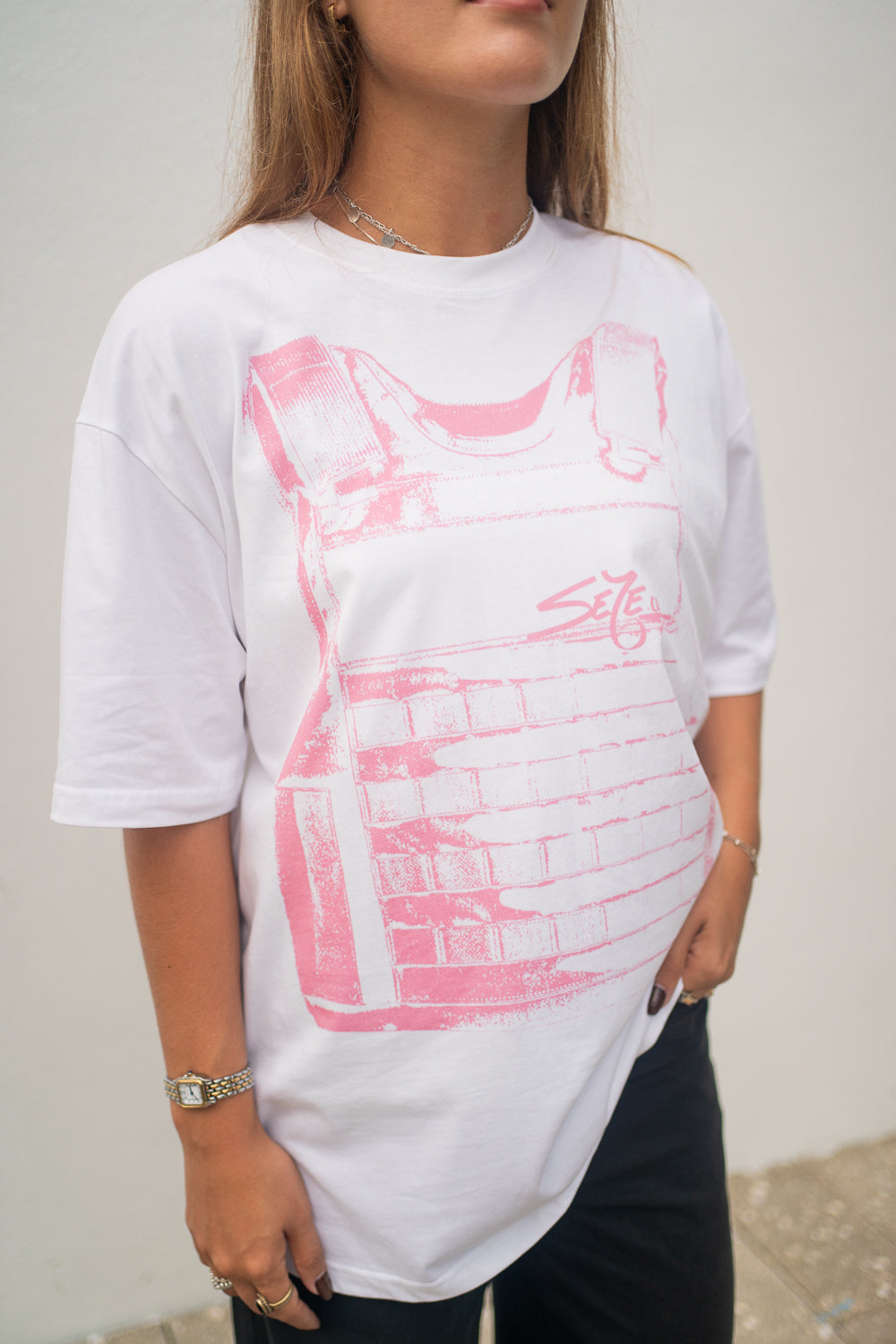 Bulletproof by Sete Tee Pink