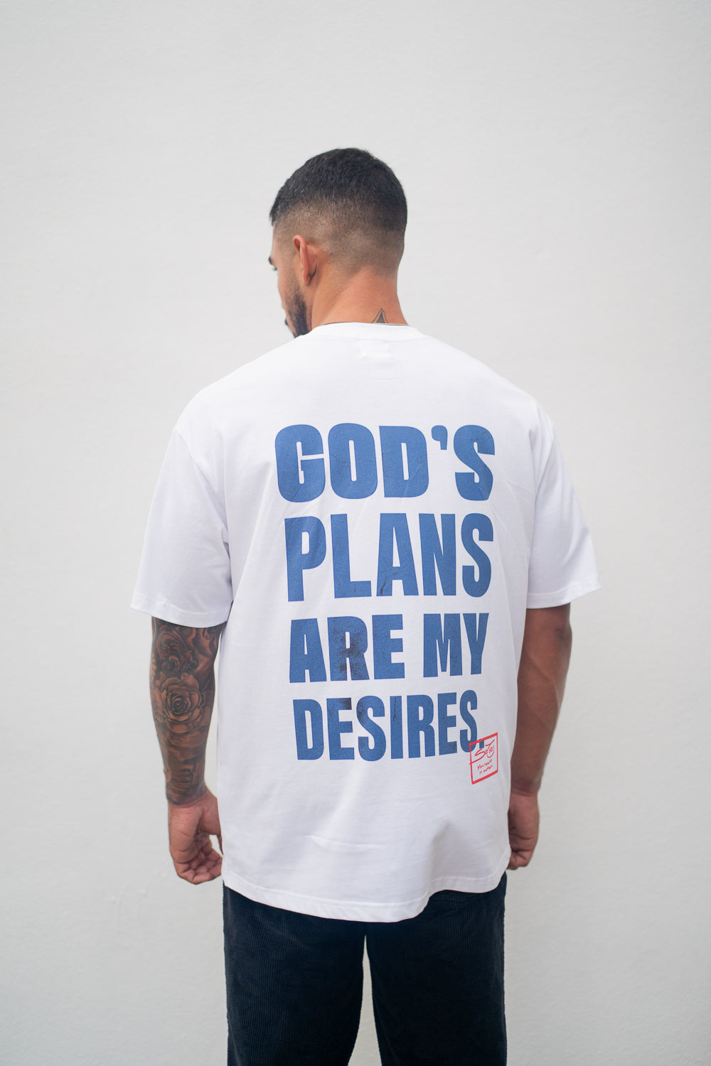 God's Plans Tee White