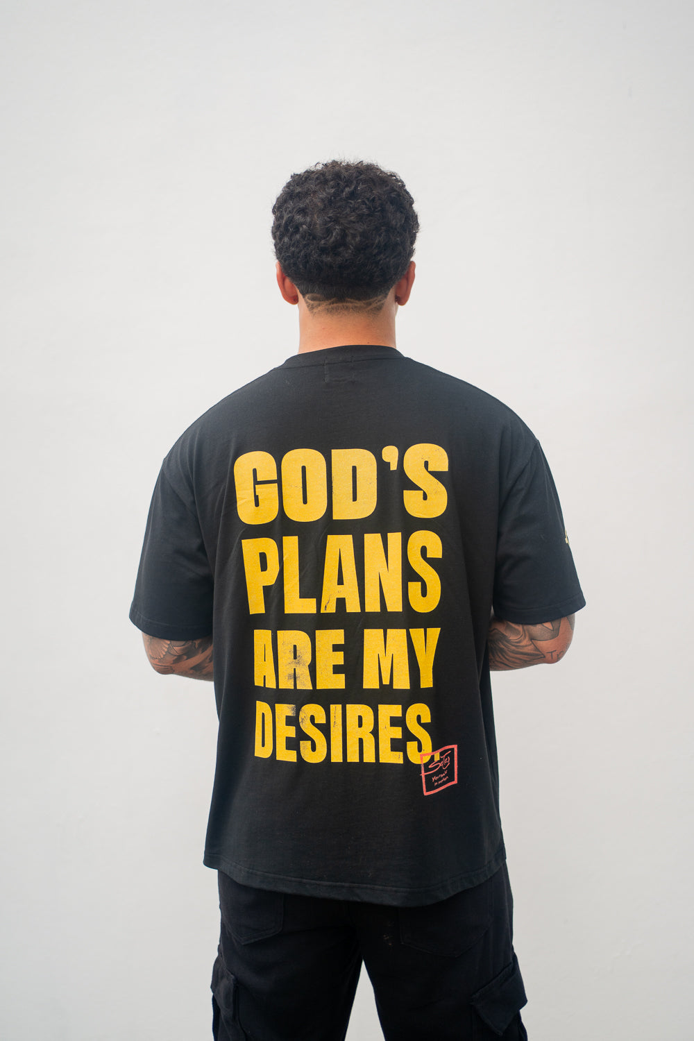 God’s Plans Tee Black