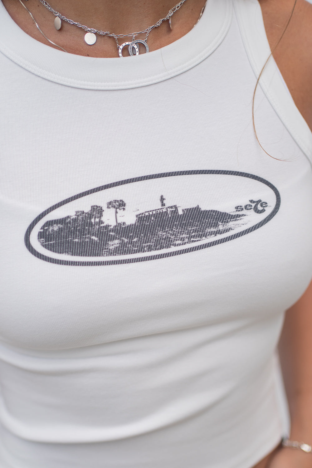 Salvador Tank Top Black