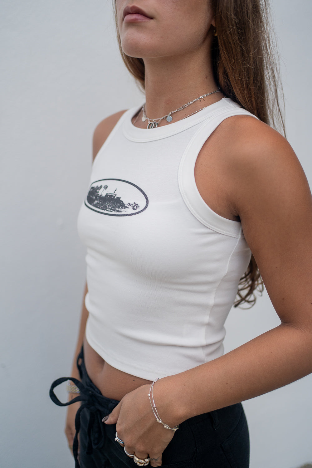 Salvador Tank Top Black