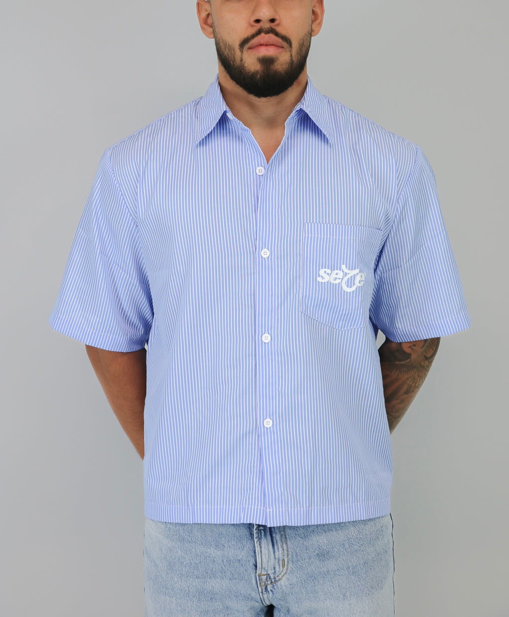 Sete Boxy Button-Up