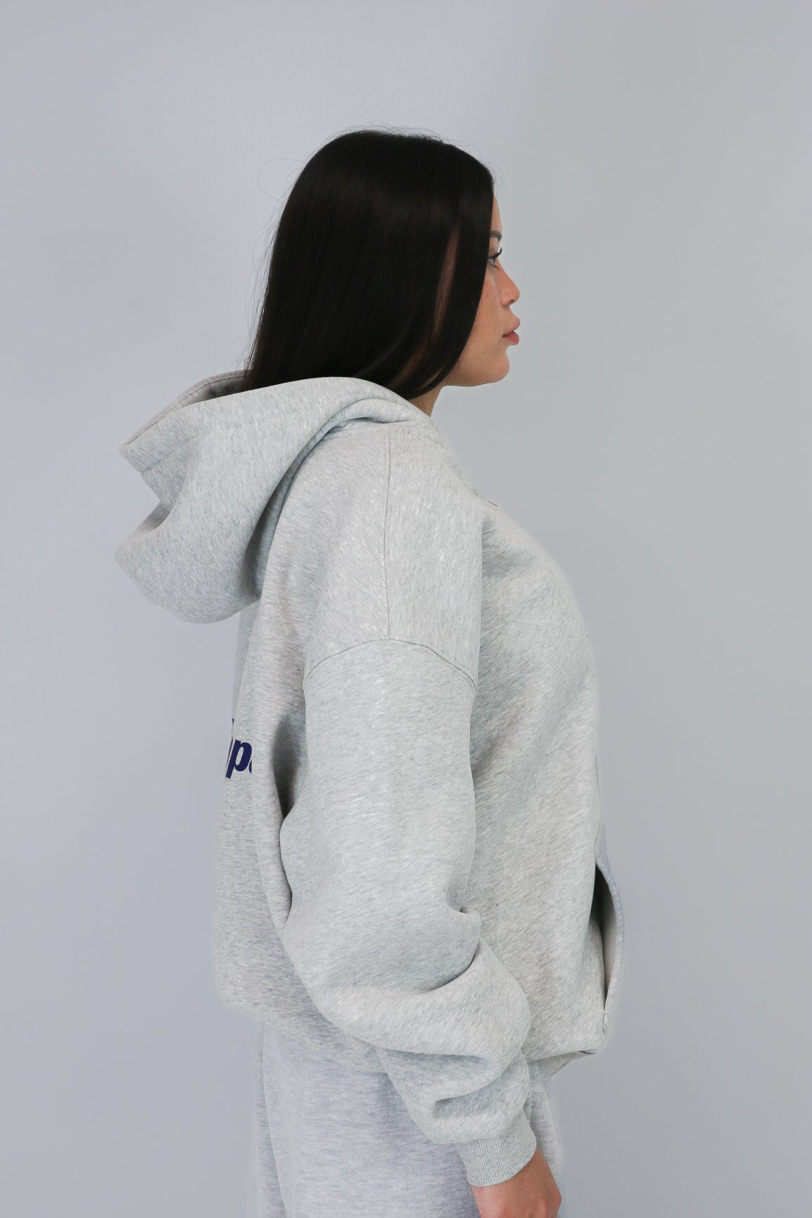 24/7 Zip Up Gray