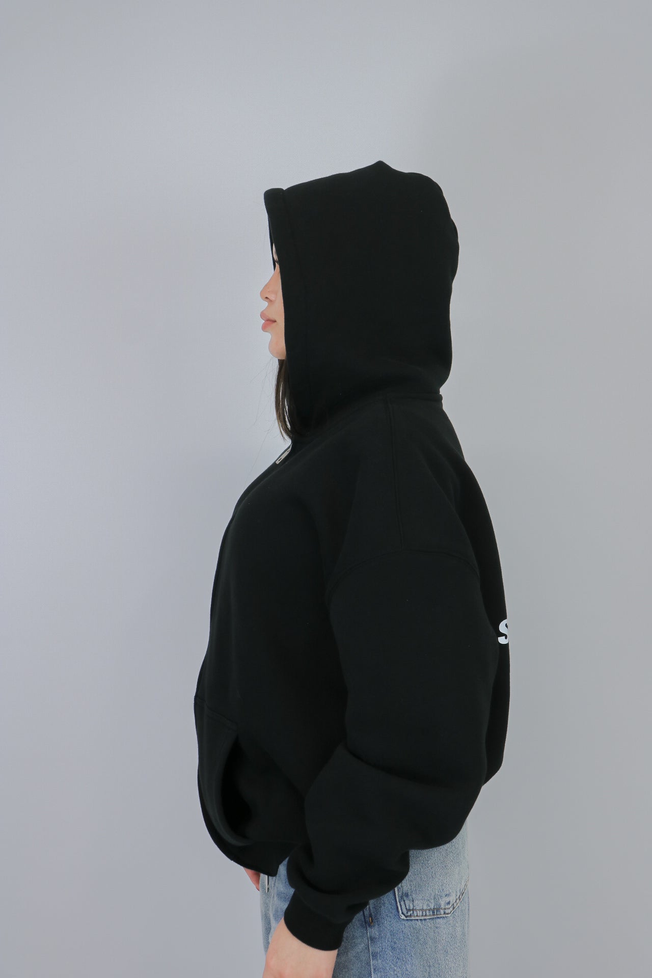 24/7 Zip Up Black