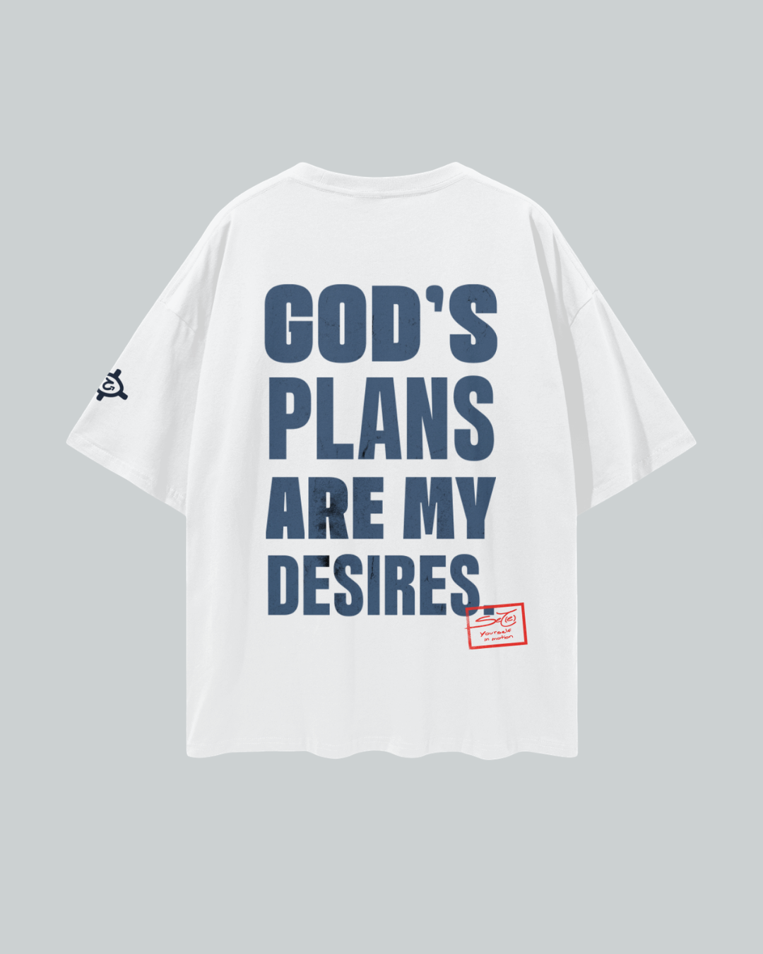 God's Plans Tee White