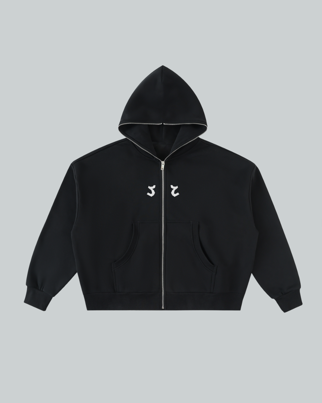 Double Sete Full-Zip Hoodie