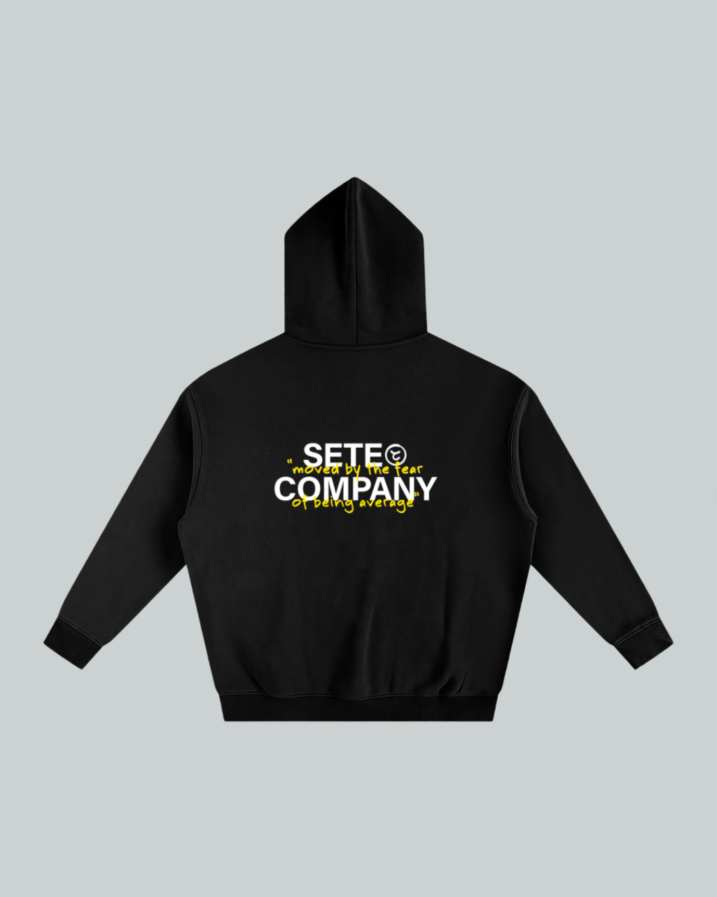 Not Average Hoodie Black