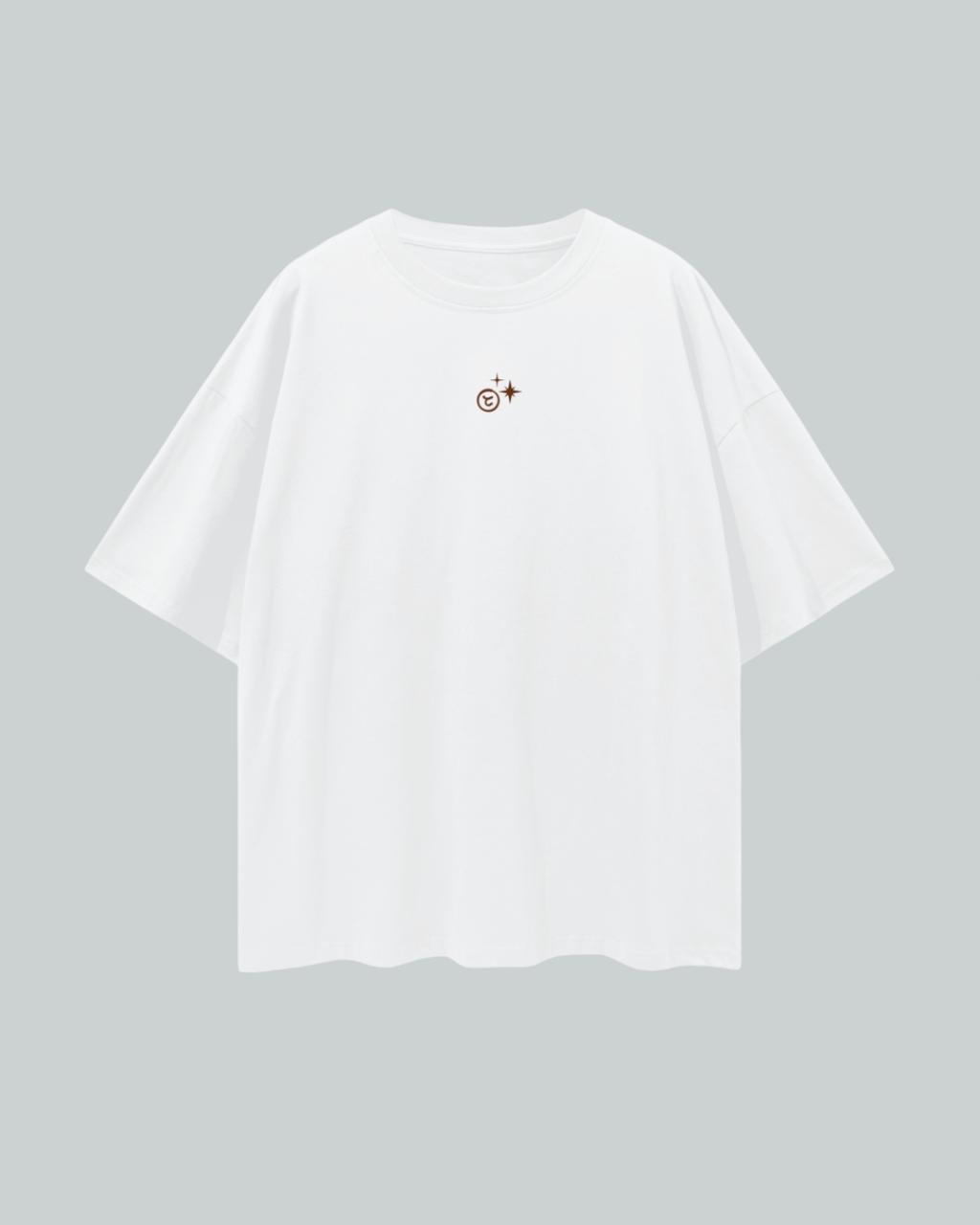 Sete Tee White and Brown