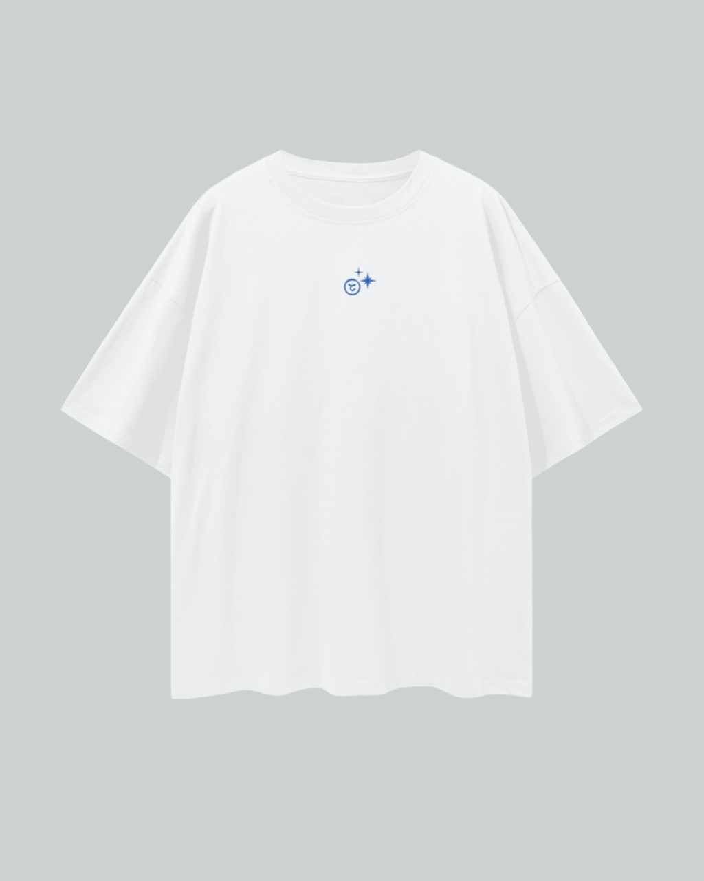 Sete Tee White and Blue