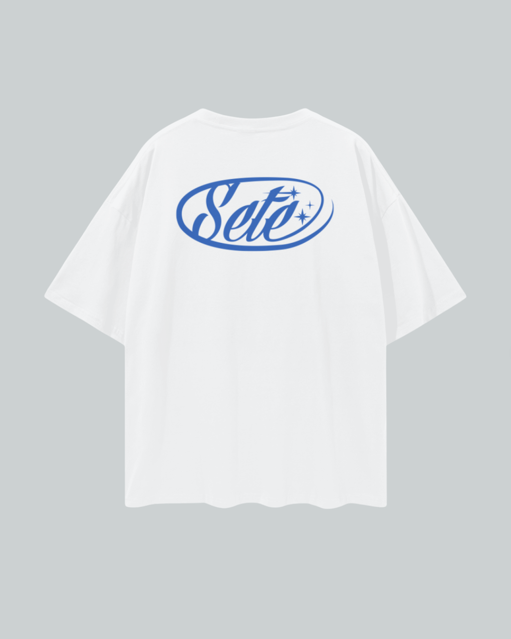 Sete Tee White and Blue