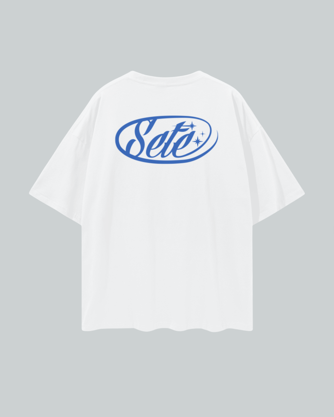 Sete Tee White and Blue
