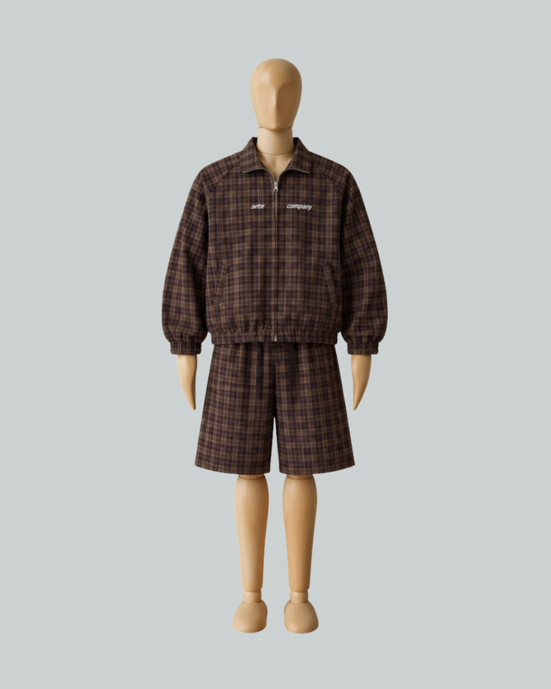 Plaid Wide Shorts