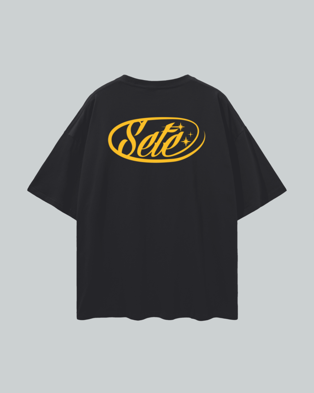 Sete Tee Black and Yellow