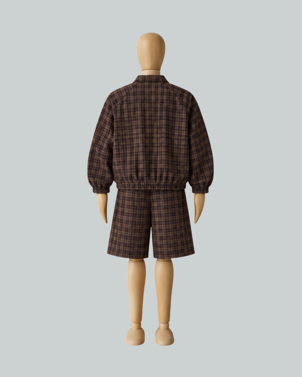 Plaid Wide Shorts
