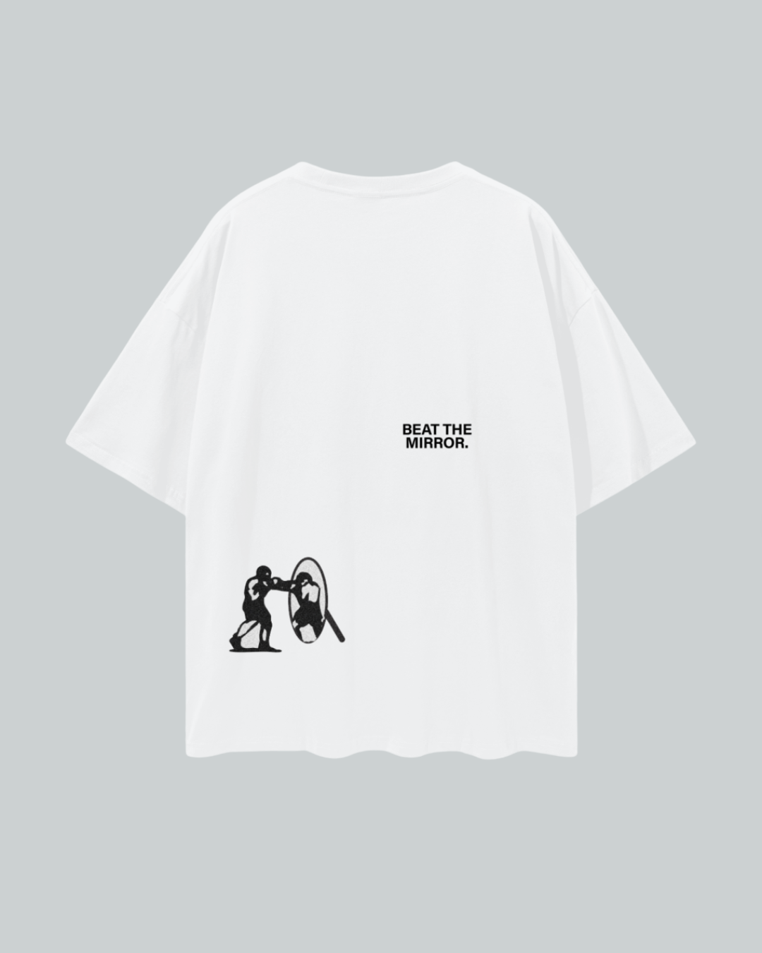 Beat The Mirror Tee White