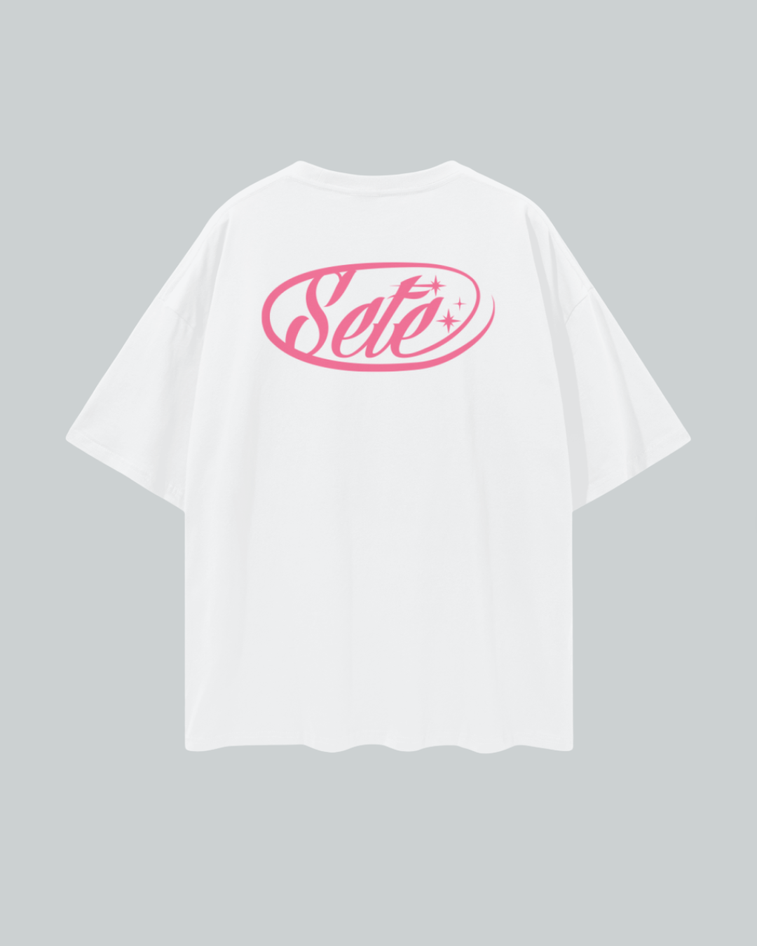 Sete Tee White and Pink